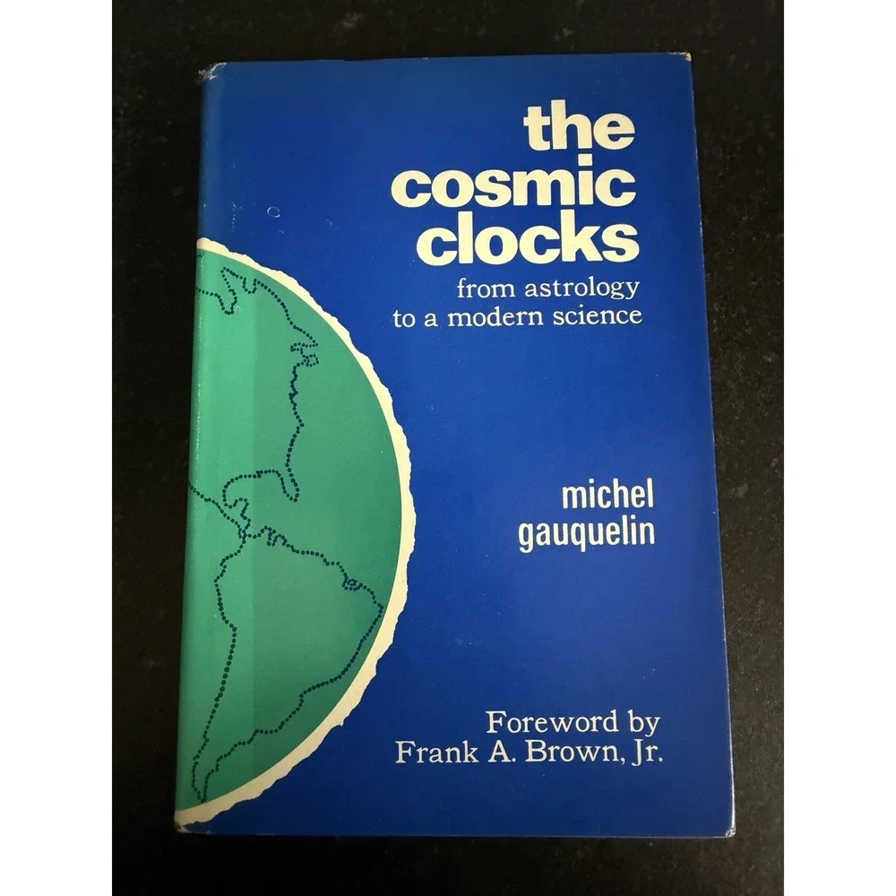 Michel Gauquelin The Cosmic Clocks 1967 HC/DJ Henry Regnery Astrology